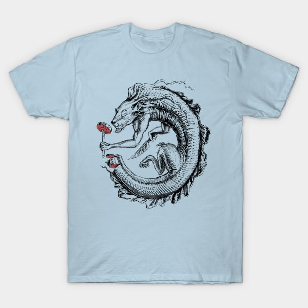 Ouroboros T-Shirt by Tolagunestro